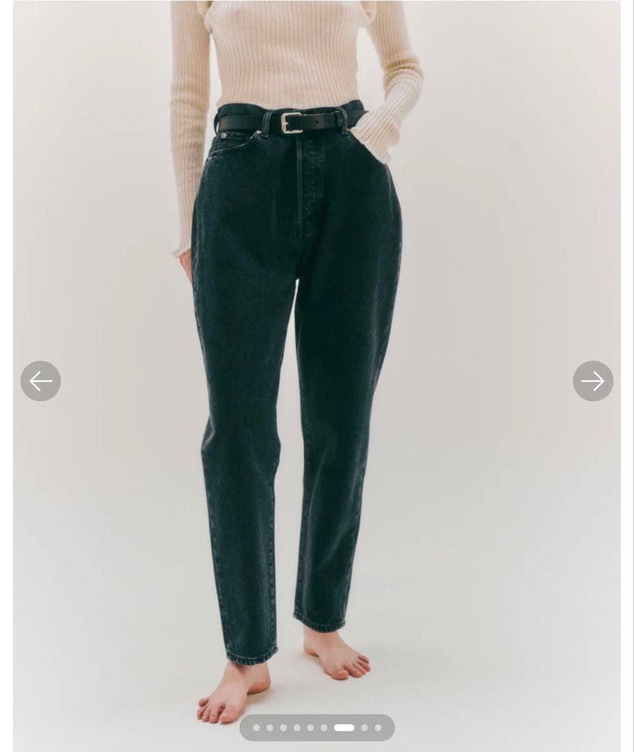 【最終価格】SHISHIKUI EASY JEANS / BLACK 38
