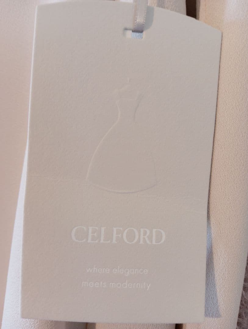 CELFORD ノースリーブワンピース ベージュ 新作