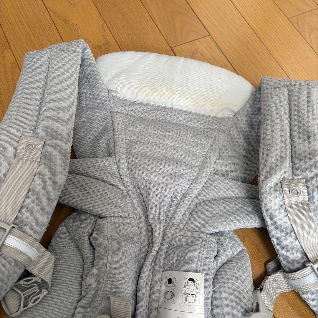 【値下げ】ergobaby 抱っこ紐 グレー オムニブリーズ おまけ付き