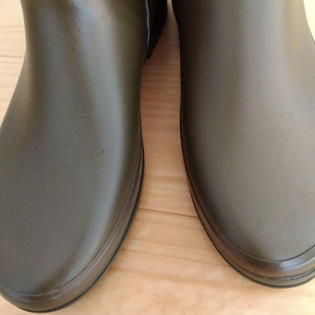 AIGLE オリーブ ロングブーツ 38