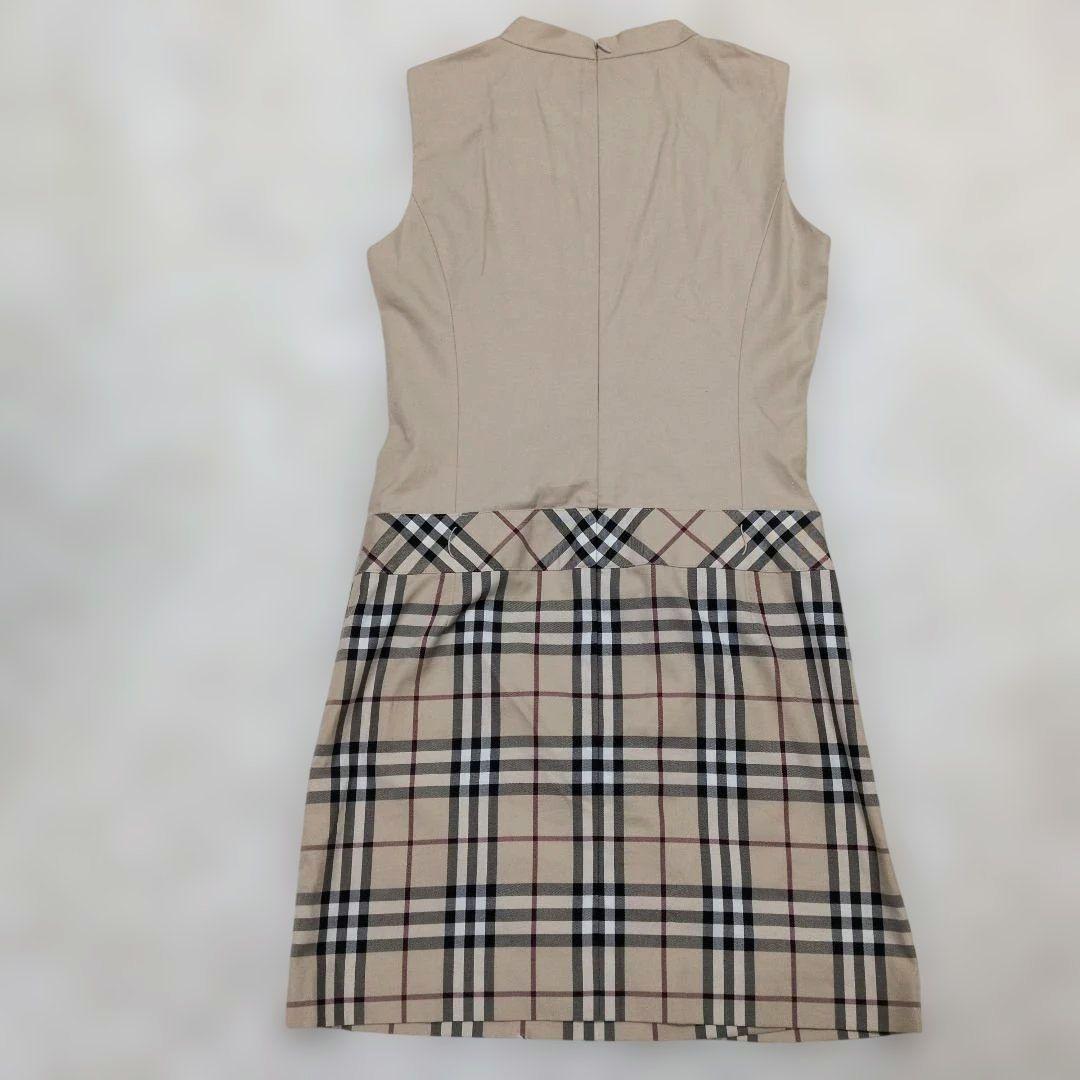 BURBERRY BLUE LABEL ノバチェックドッキングワンピース　 38