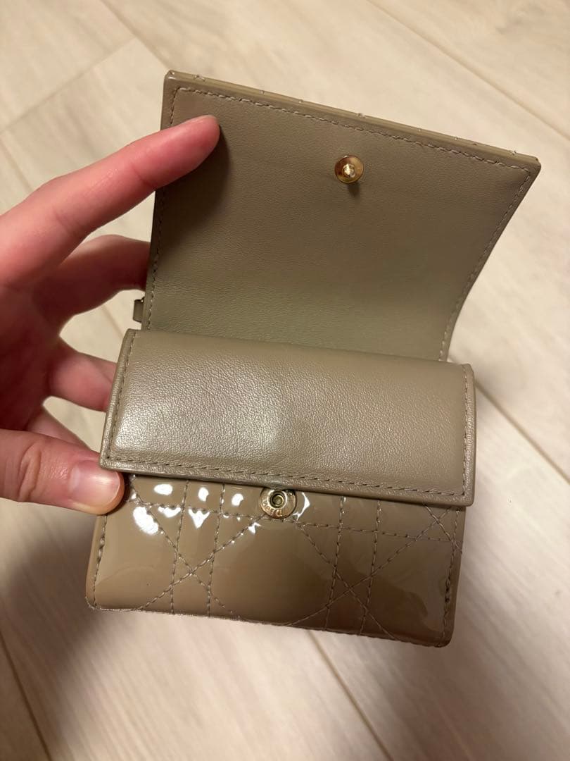 Dior レディディオール ミニ財布