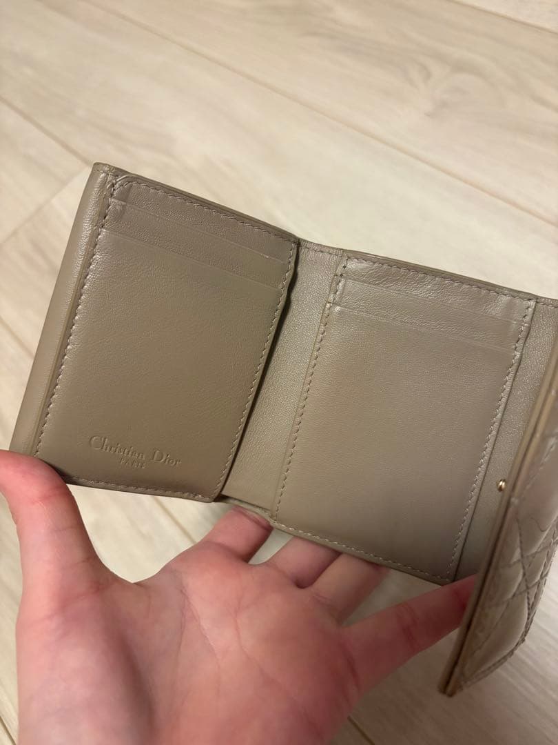 Dior レディディオール ミニ財布