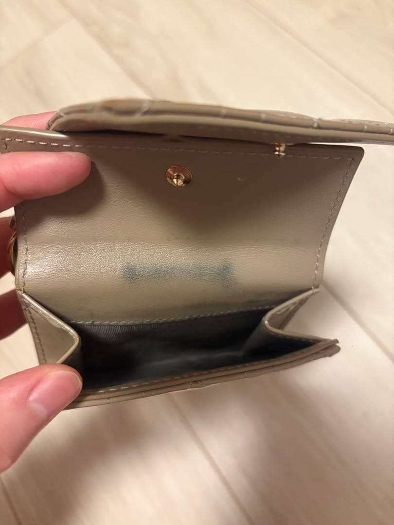 Dior レディディオール ミニ財布