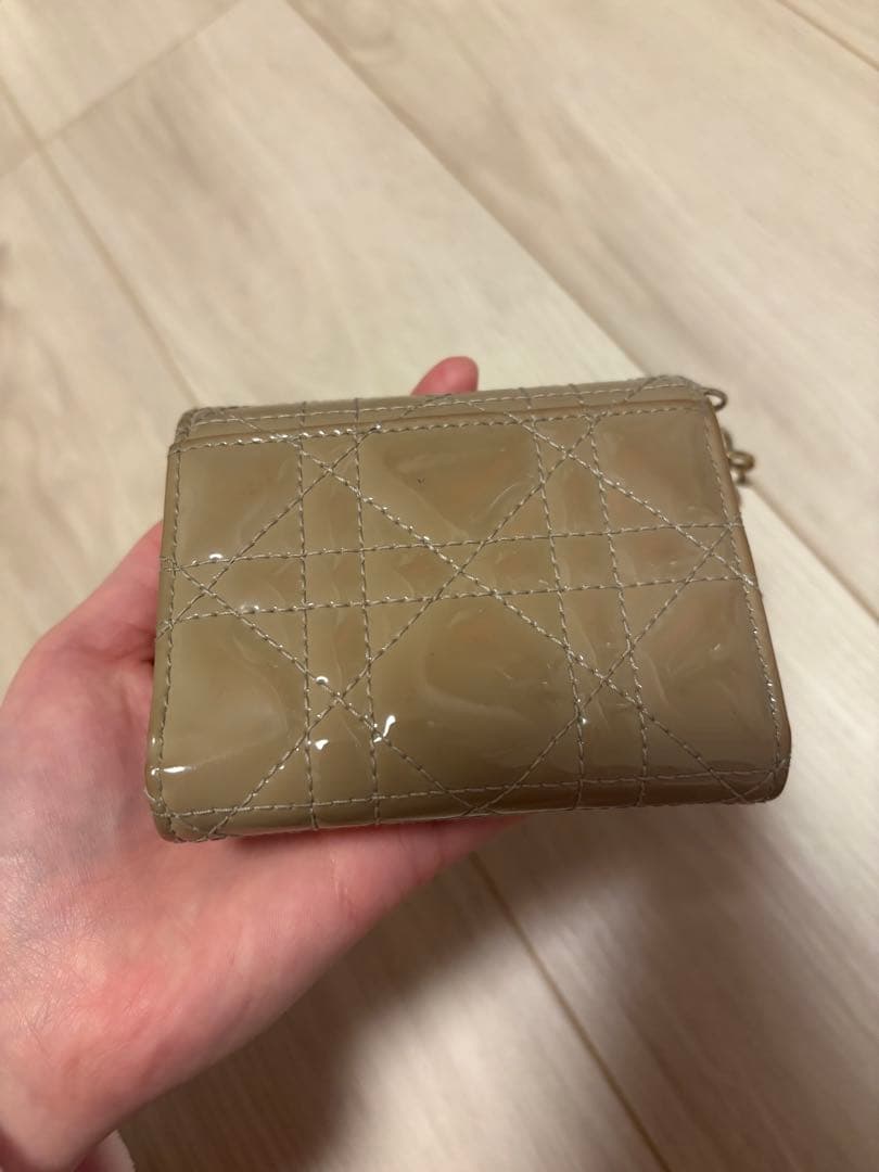 Dior レディディオール ミニ財布