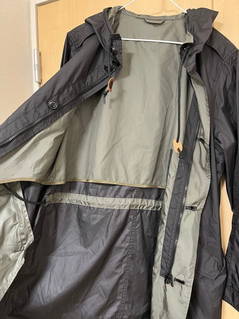 ジャケット・アウター uniform experiment HOODED MILITARY COAT