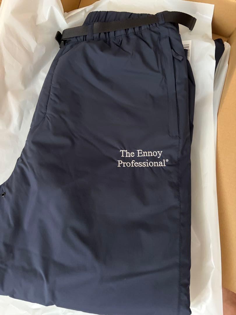 ジャケット・アウター makkyENNOY PADDED NYLON SETUP NAVY L