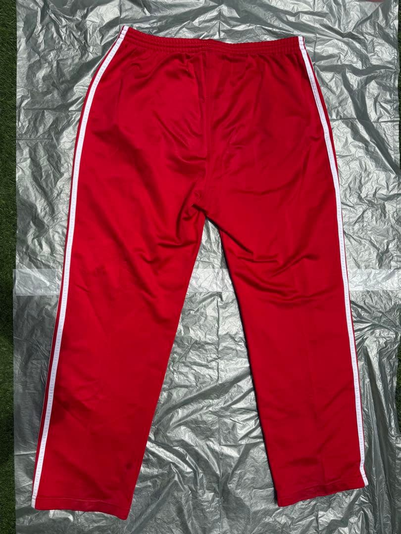 希少品／adidas 赤 ジャージ上下セット