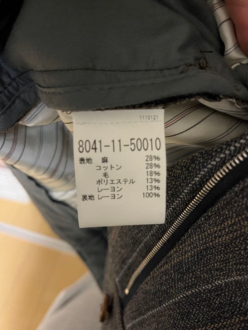 ナイジェルケーボン　セットアップ　ダブルブレストジャケット　フォーマルパンツ