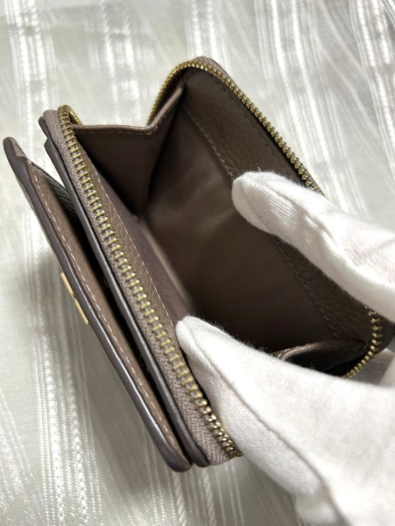 Tory Burch 二つ折り財布 グレー