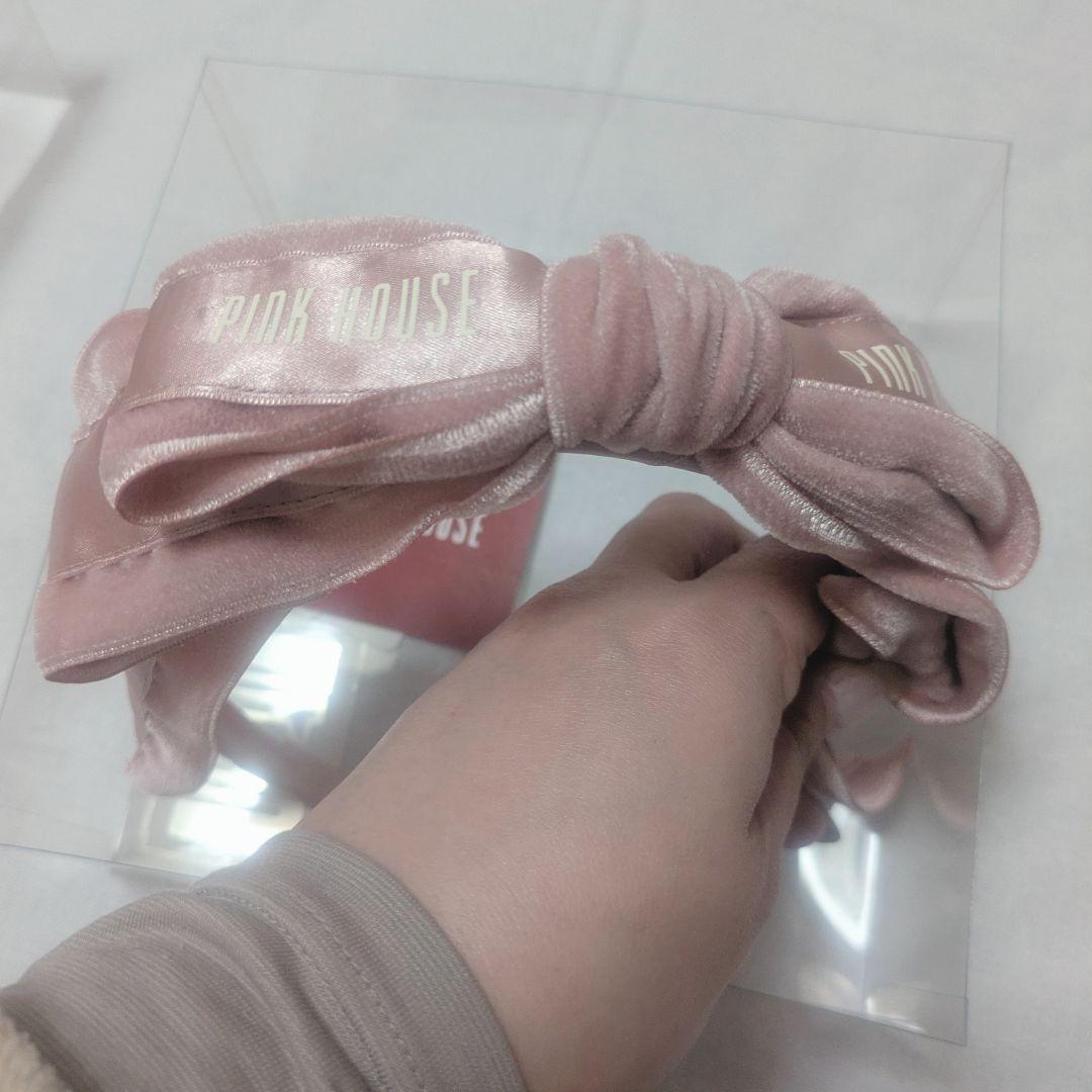 PINK HOUSE リボンカチューシャ