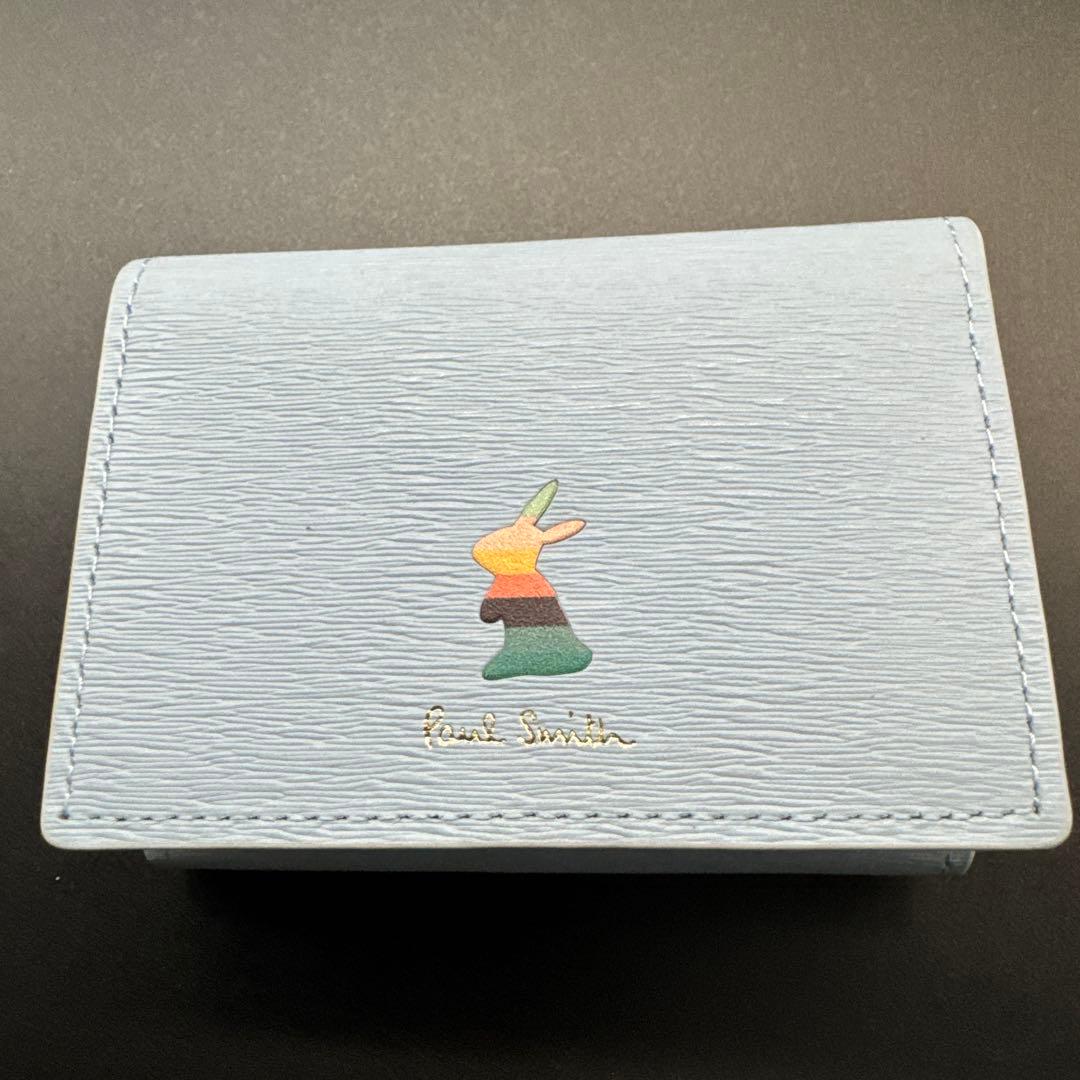 ポールスミス Paul Smith 折財布 マーケトリーバニー 3つ折り財布