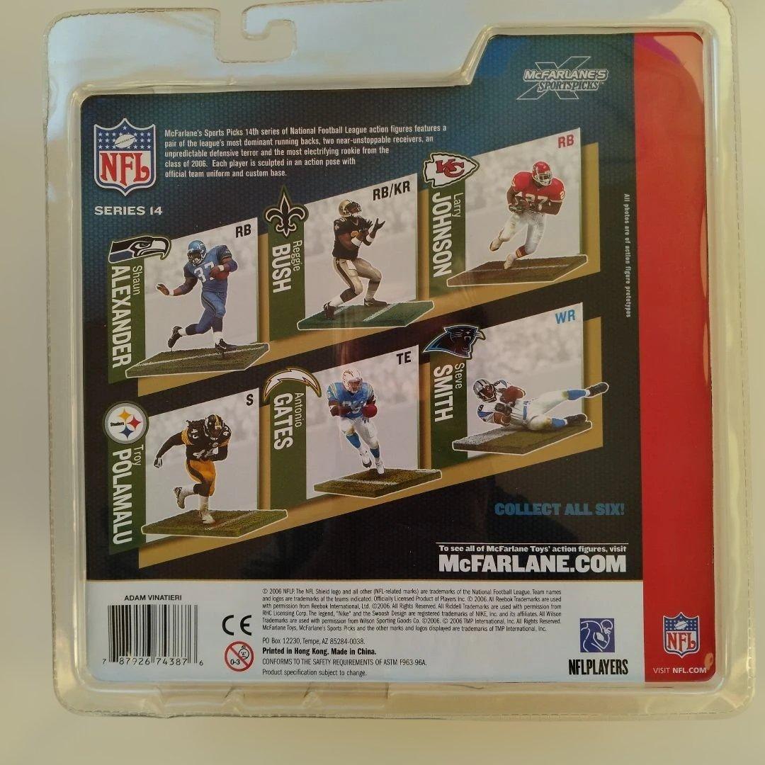 マクファーレンNFL アダム・ビナティエリ フィギュア2体セット(未開封品)