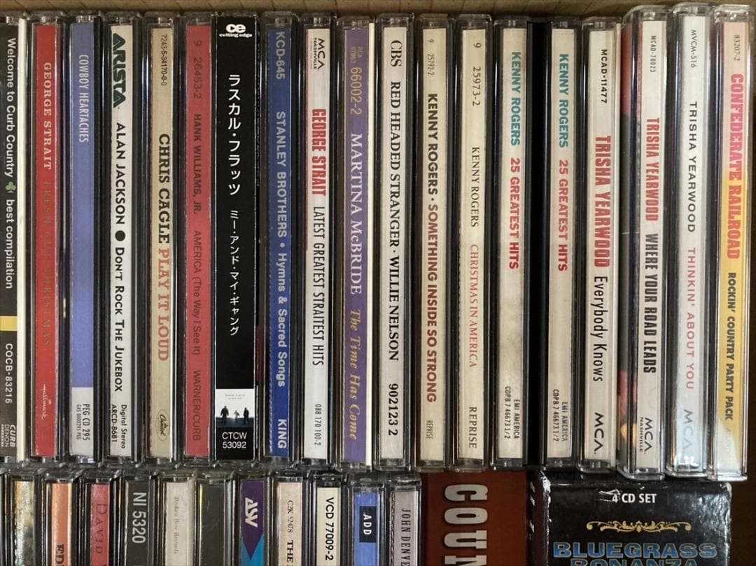 カントリーミュージック フォーク CD まとめて74枚セット [HC231]