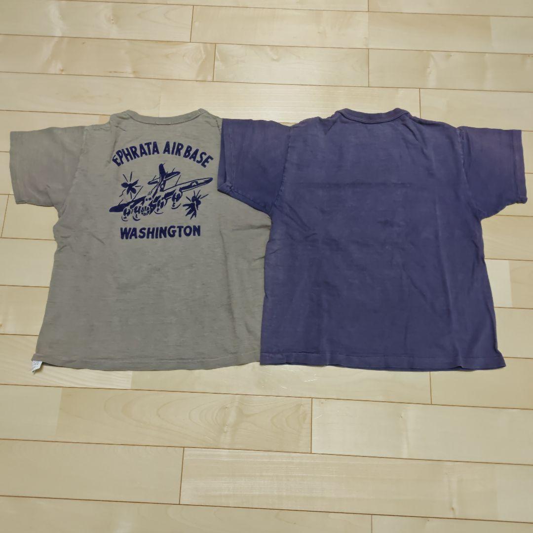 WAREHOUSE　フロッキープリントTシャツ 2枚セット