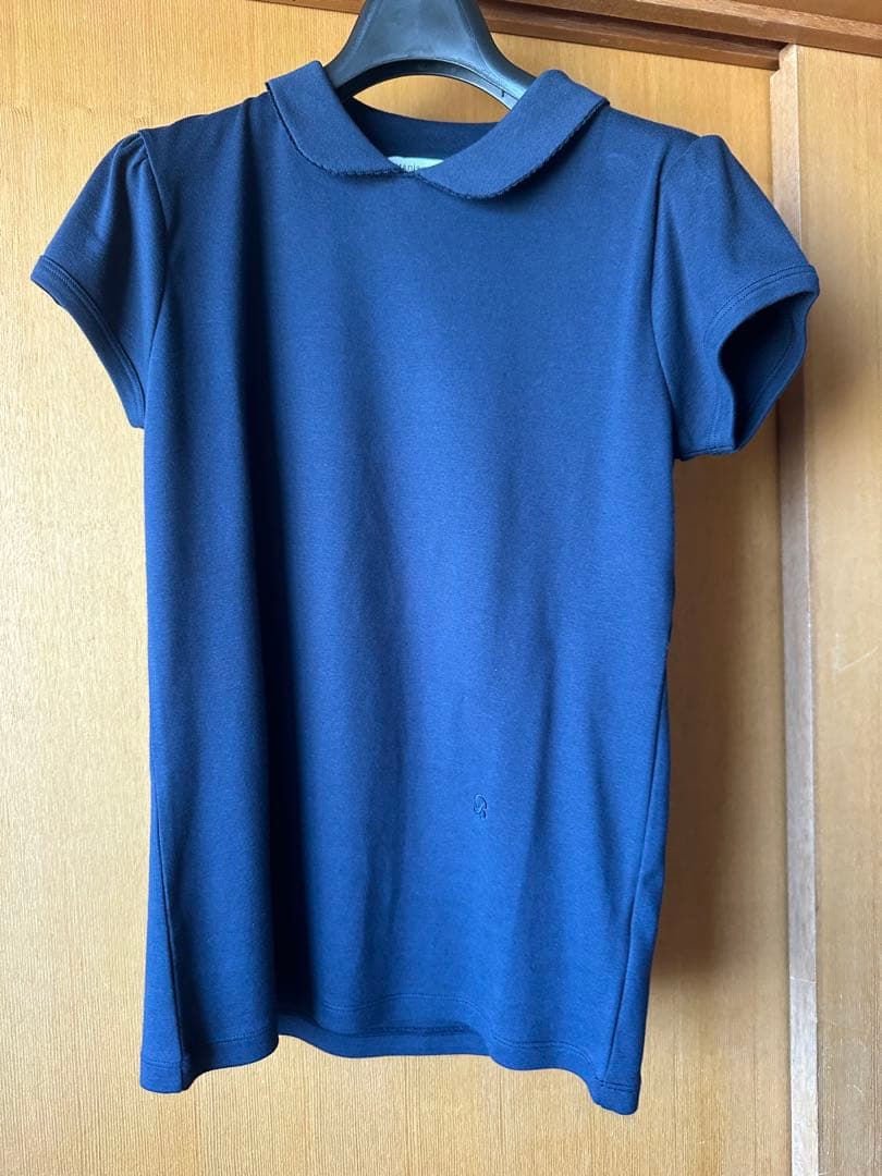 ア*イ様 MADISONBLUE ネイビー 襟付き半袖ポロシャツ 000(XS)