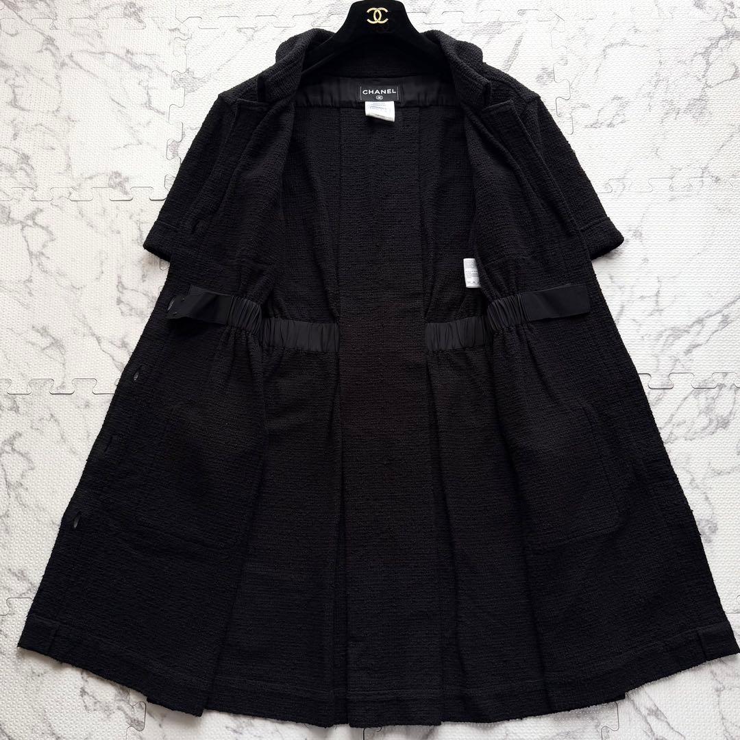 極美品✨CHANEL シャネル タイムレス リトル ツイード シャツワンピース