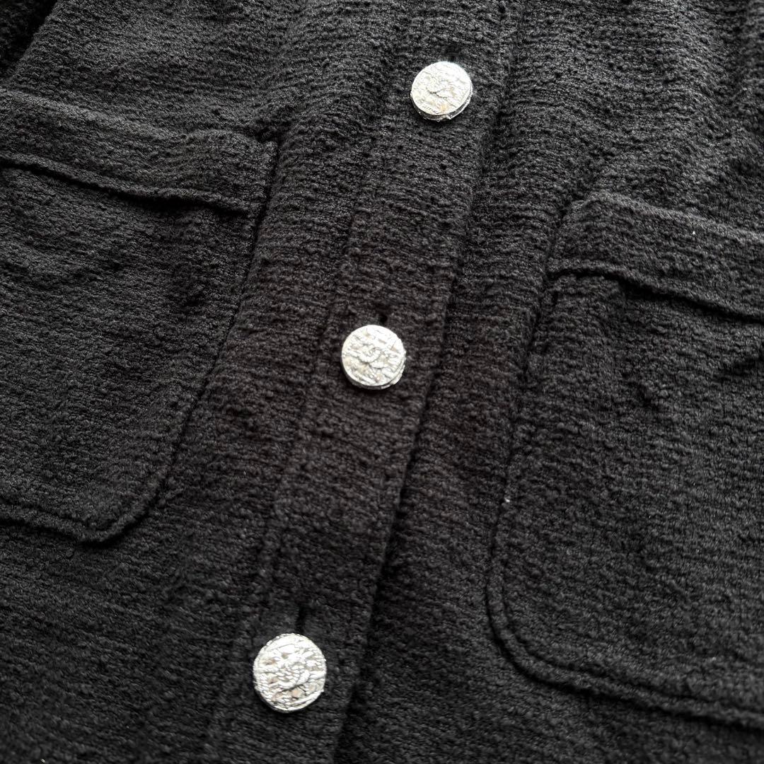 極美品✨CHANEL シャネル タイムレス リトル ツイード シャツワンピース