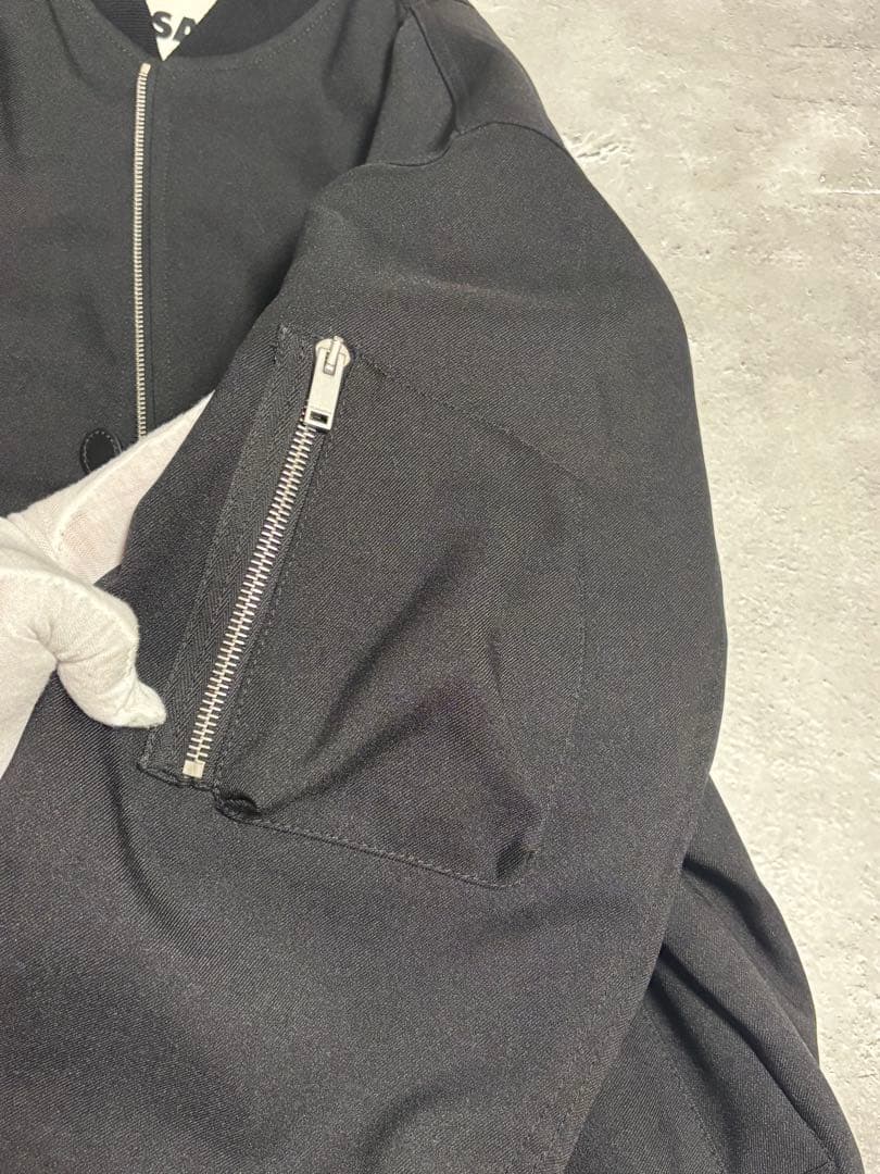 JILSANDER　　オーバーサイズ パデット ボンバージャケットブルゾン