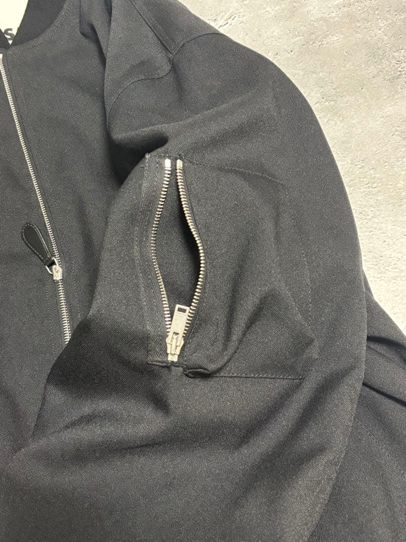 JILSANDER　　オーバーサイズ パデット ボンバージャケットブルゾン