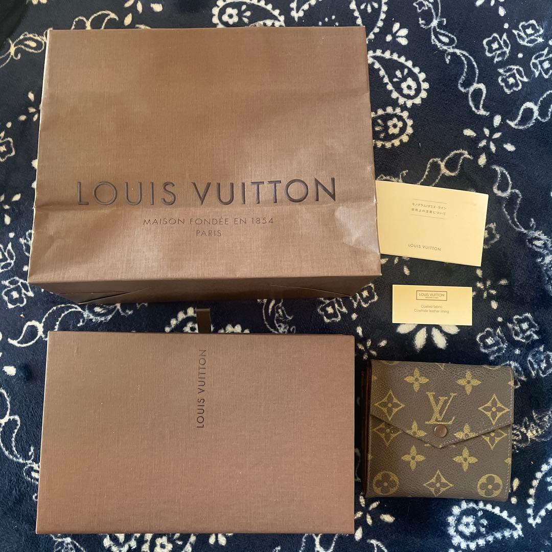 LOUIS VUITTON ルイヴィトン M61660 モノグラム 2つ折り財布