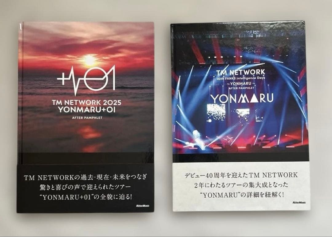 TM NETWORK/YONMARU+01 AFTER PAMPHLET/限定版