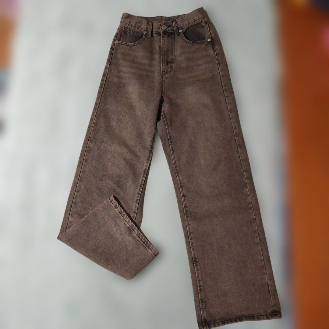 【もんも様】TWW DENIM ブラウン XXS/S 2(g+c)