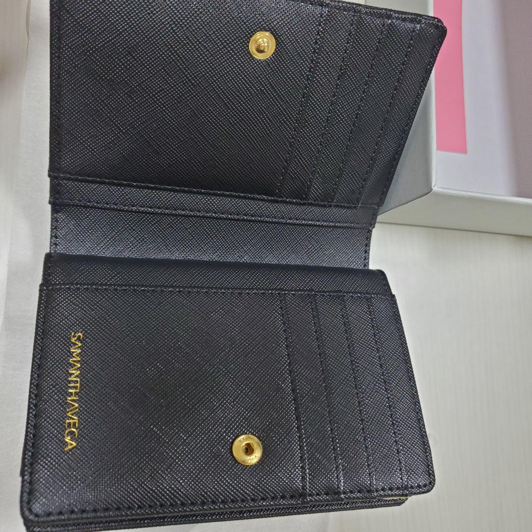 【新品】SAMANTHAVEGA 黒財布