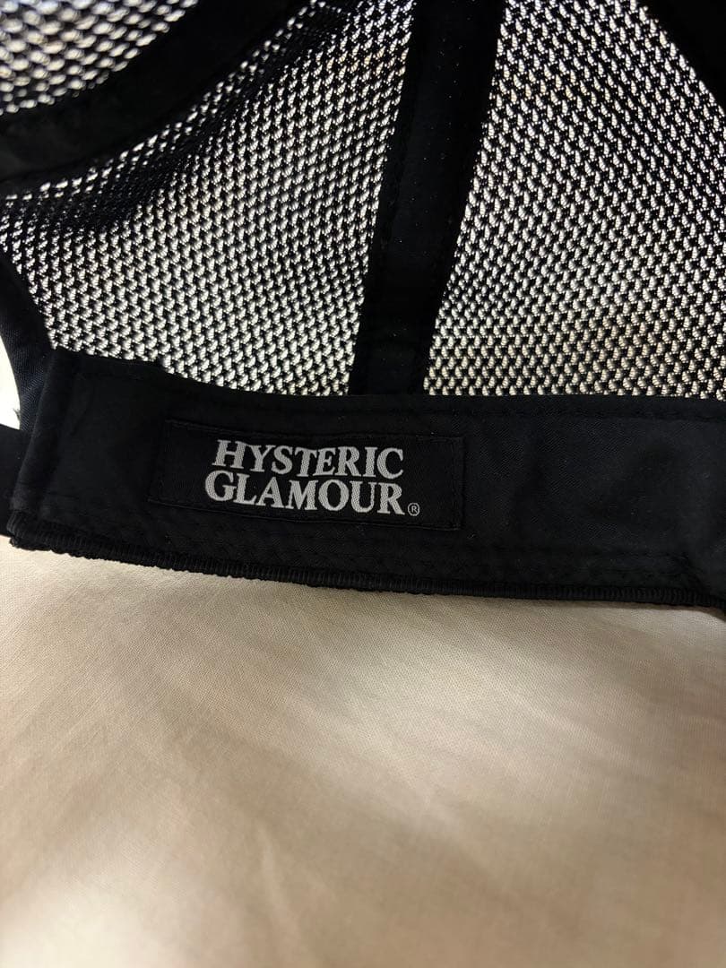 HYSTERIC GLAMOUR ブラックキャップ ヒスガール