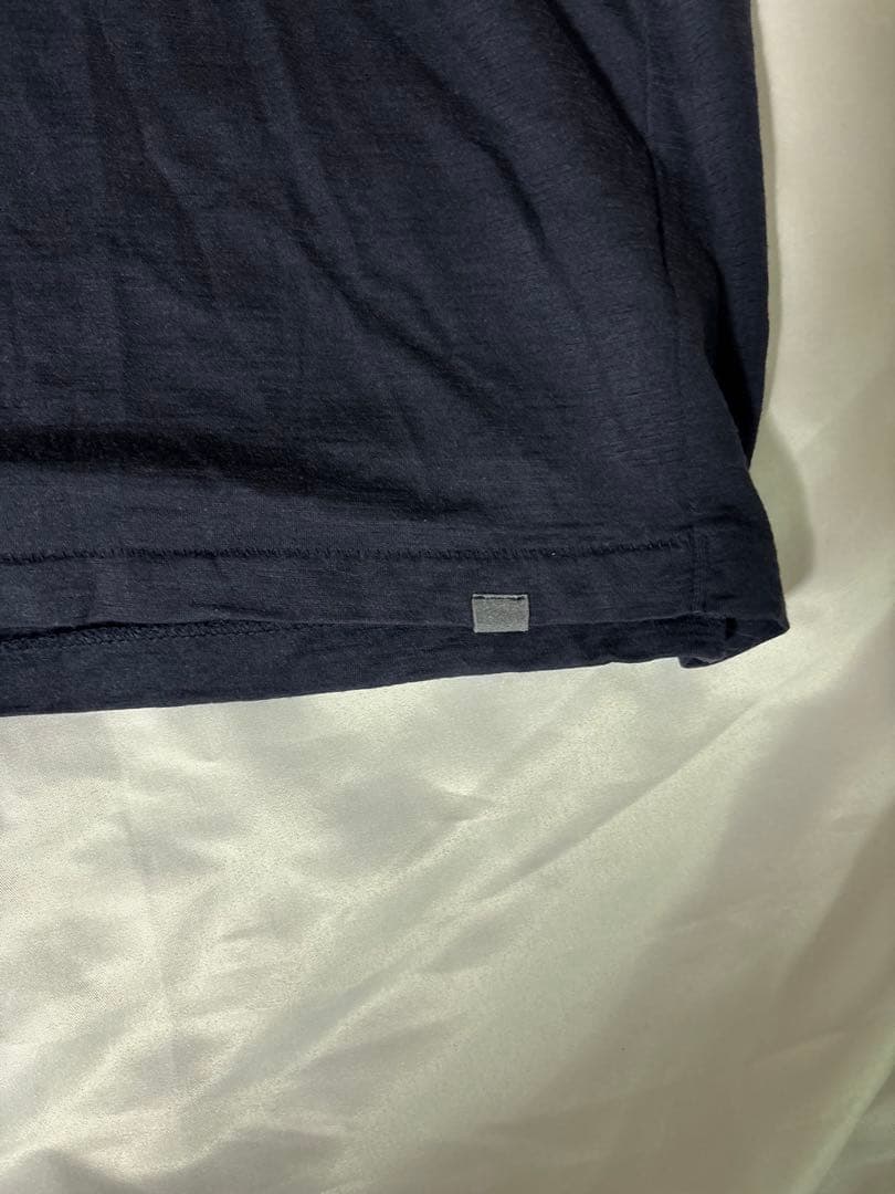 SNBYA.H/GARMENT DYED WOOL TEE/ポケットTシャツ/L