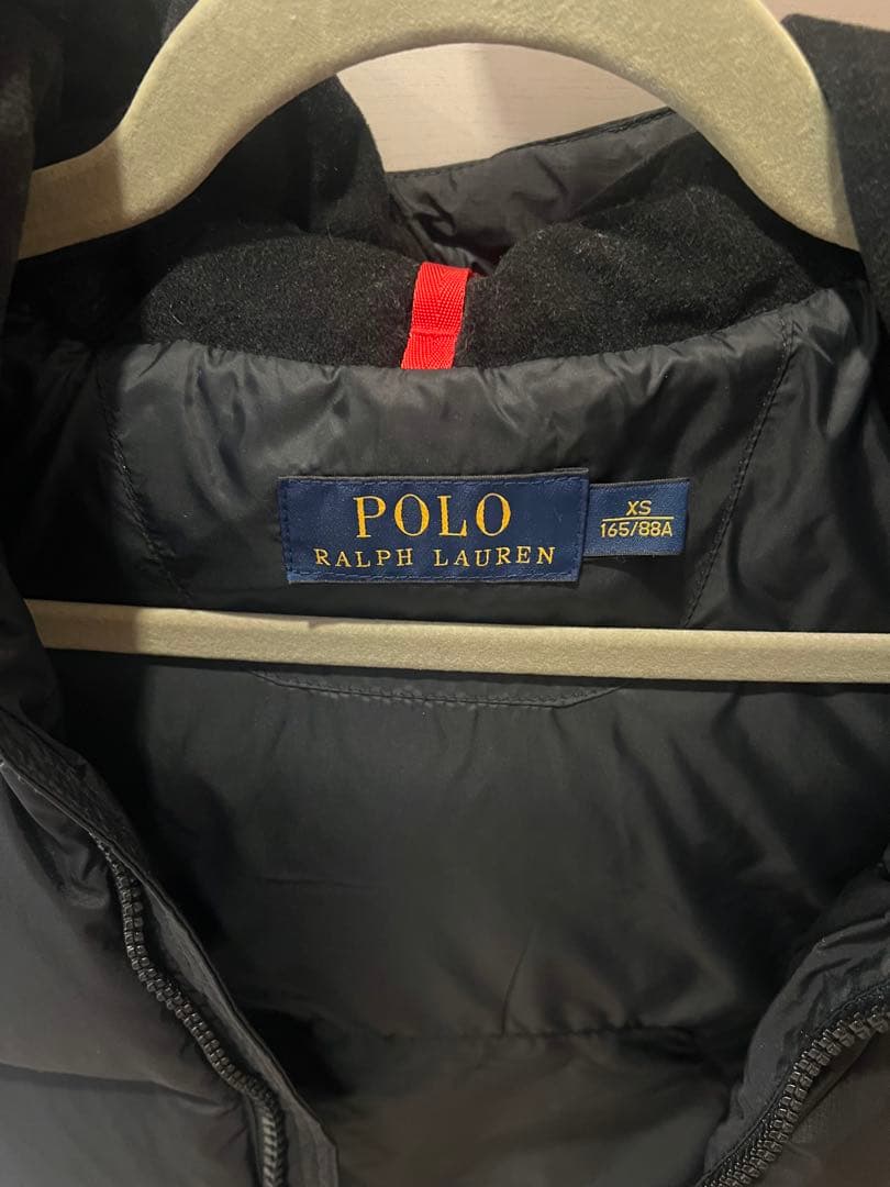 Polo Ralph Lauren ブラックダウンベスト XS