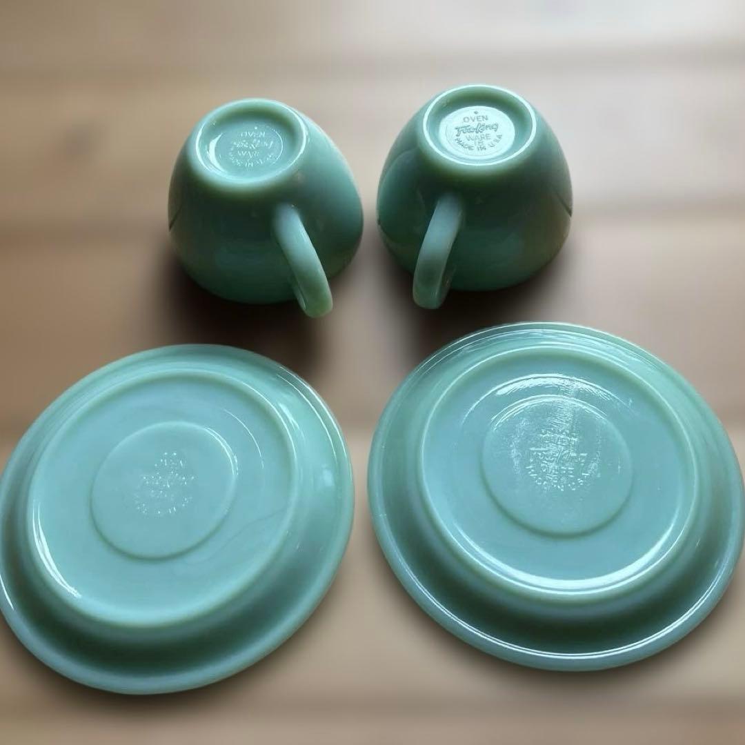 ファイヤーキング ジェダイ エキストラヘビーカップ&ソーサー2客セット