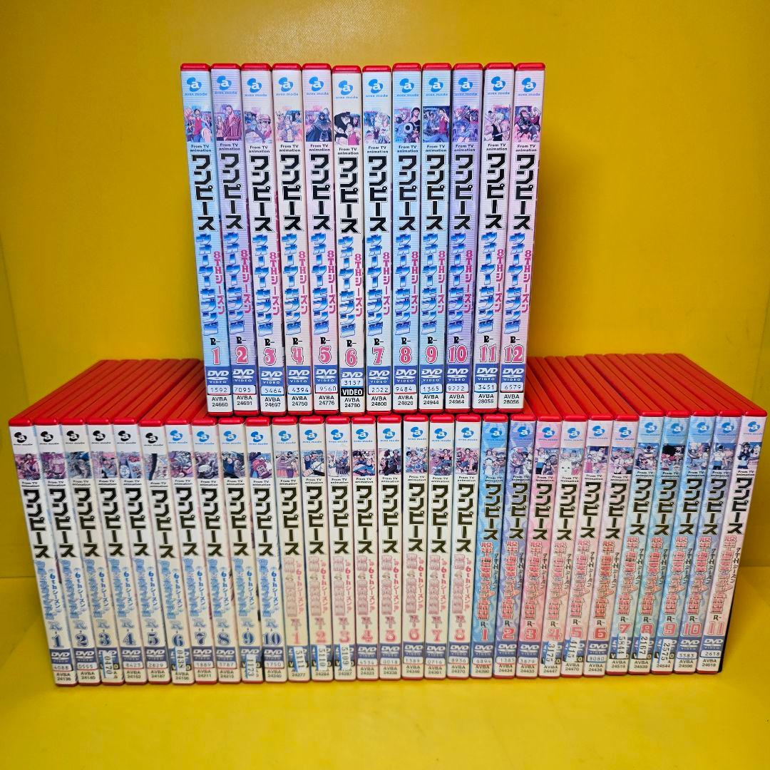 新品トールケース交換済　ワンピース 1st〜20th 映画、 DVD323本セ