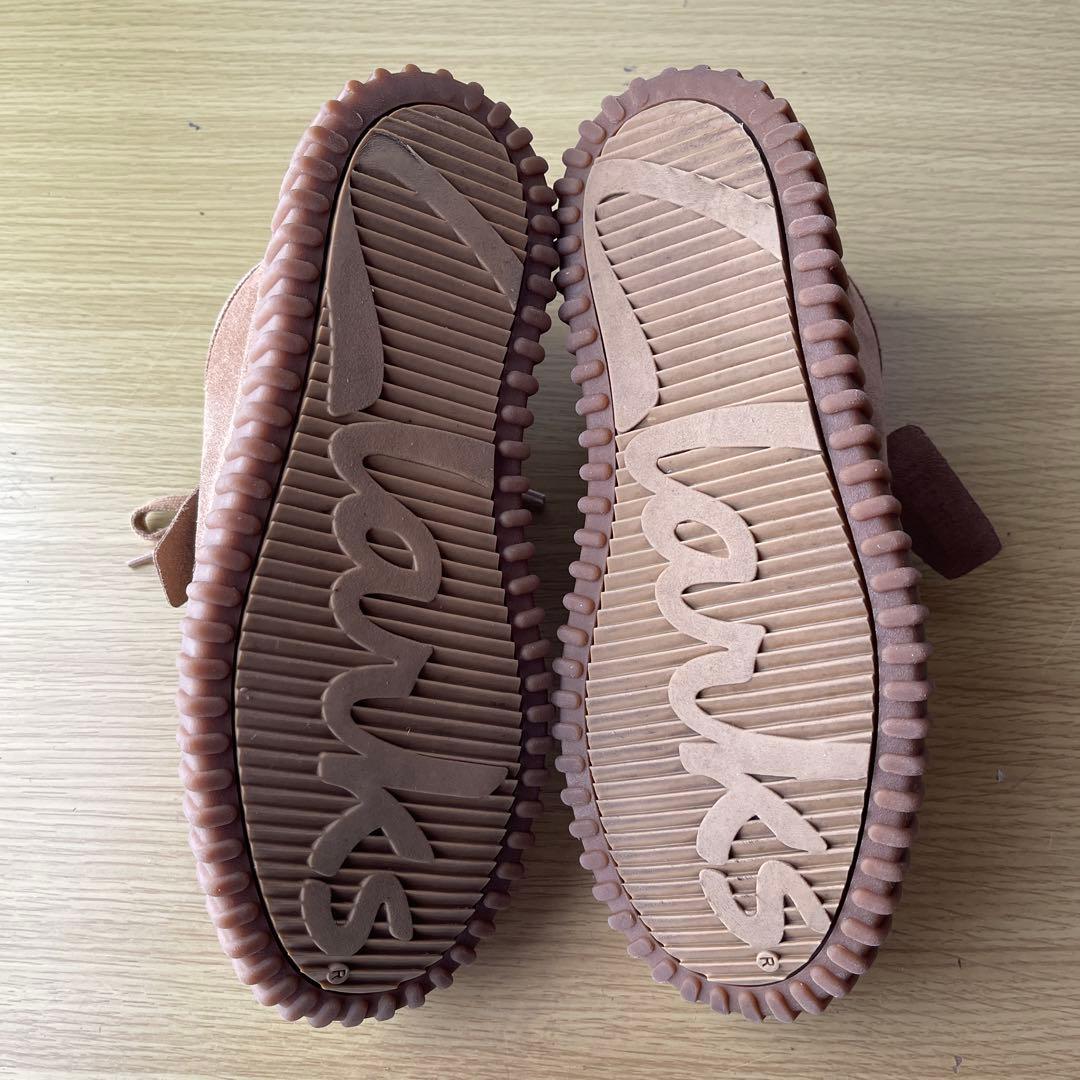 【Clarks】Torhill Hi モカシン/スニーカー ダークサンドスエード