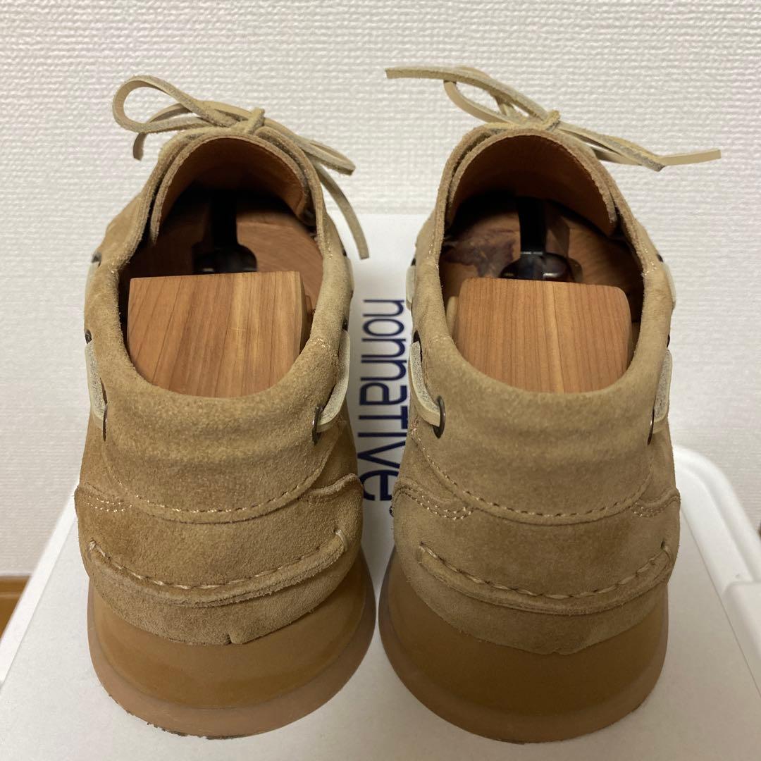 靴 nonnative OFFICER DECK SHOES COW LEATHER