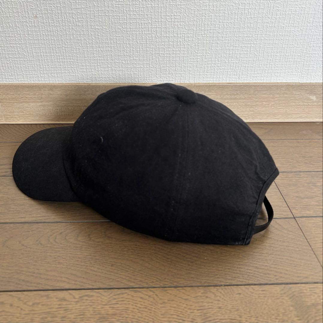 MAN-TLE SHALLOW CAP R0C1 キャップ 黒 マントル