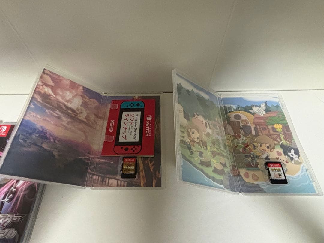 か*つ様 ゼルダ、ポケモン、牧場物語　スイッチパッケージ付きソフト4本セット