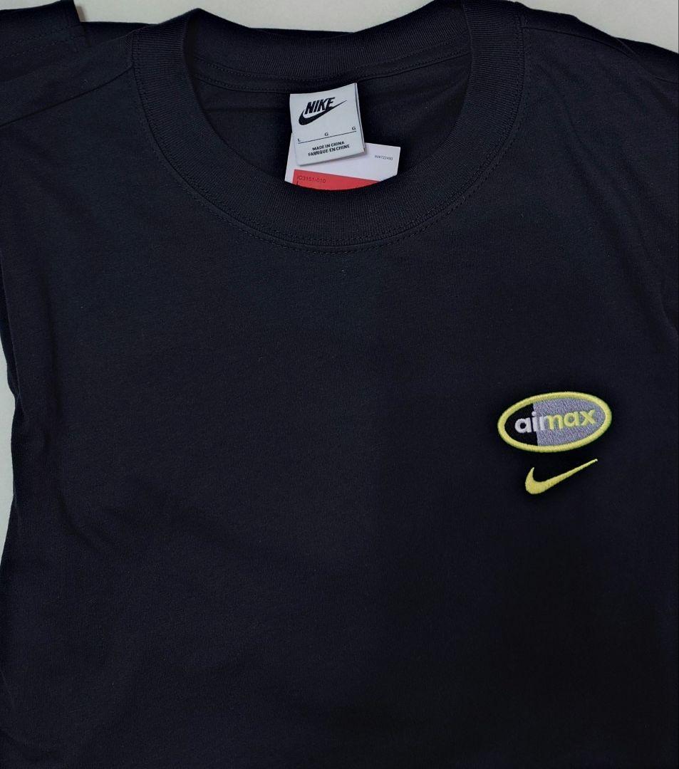 トップス NIKE M NSW AIR MAX 95 SS TEE BLACK atmos