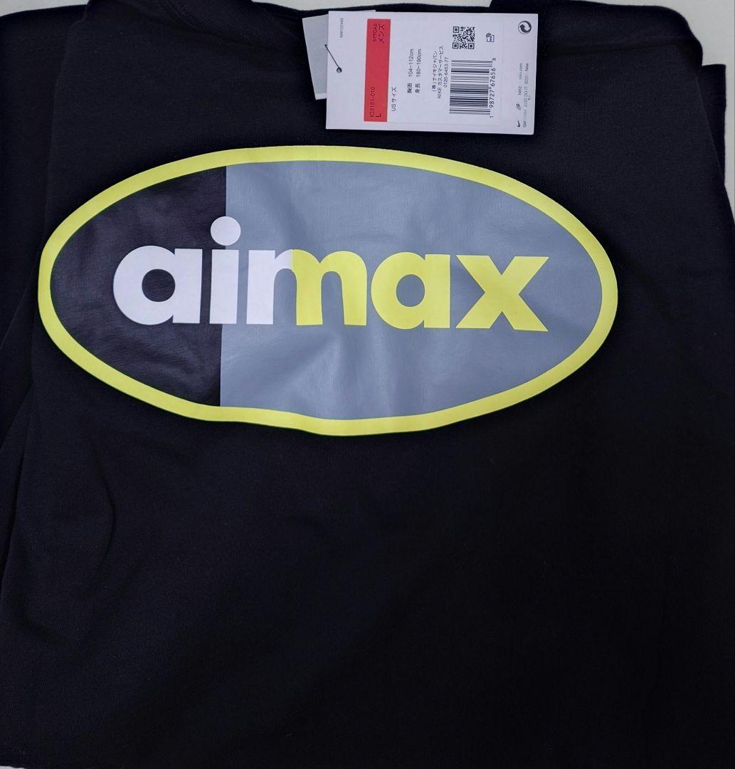 トップス NIKE M NSW AIR MAX 95 SS TEE BLACK atmos
