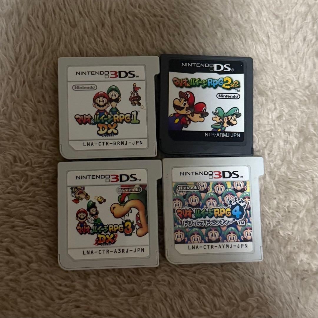 DS 3DSソフト マリオ&ルイージ RPGシリーズ まとめ売り