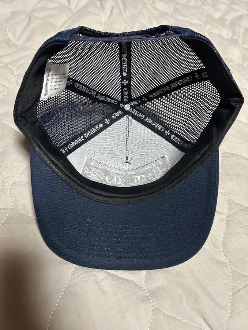 ゆうさん専用CHROME HEARTS ネイビー トラッカーキャップ