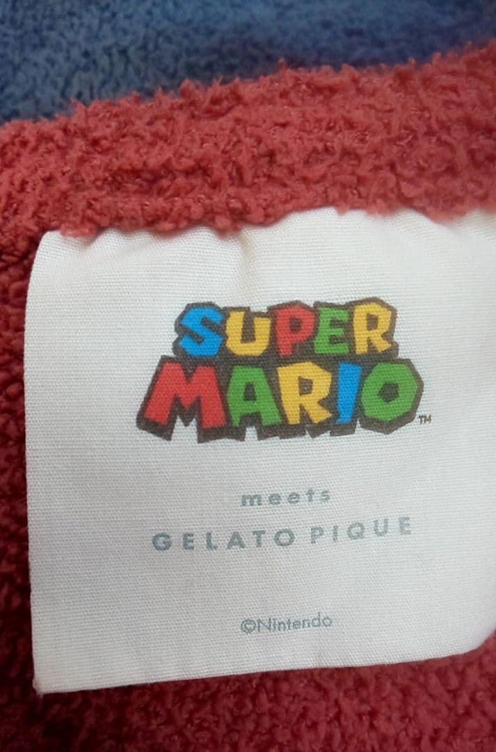 ジェラートピケ × マリオ コラボ ルームウェア 美品 キノピオ パーカー