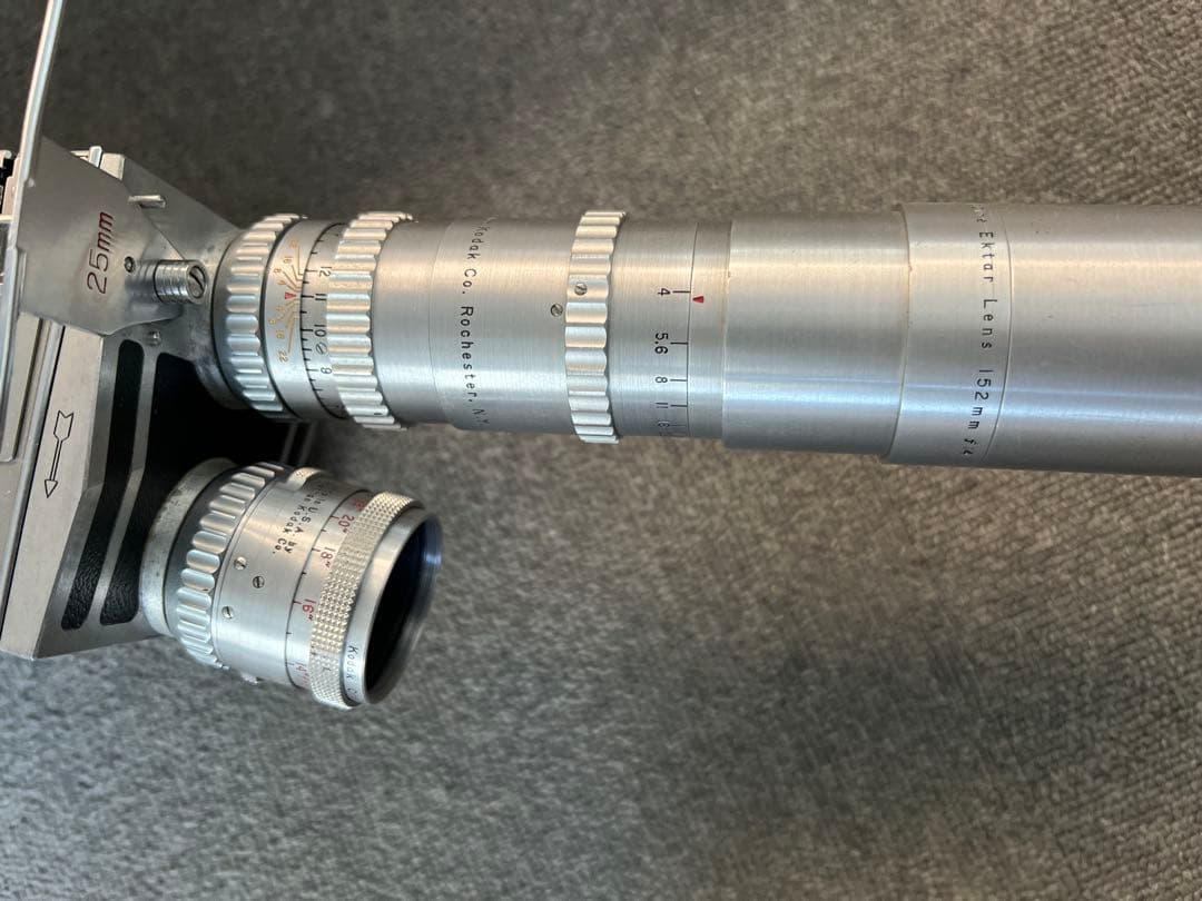 Cine-Kodak Special II Camera レンズ2本付き