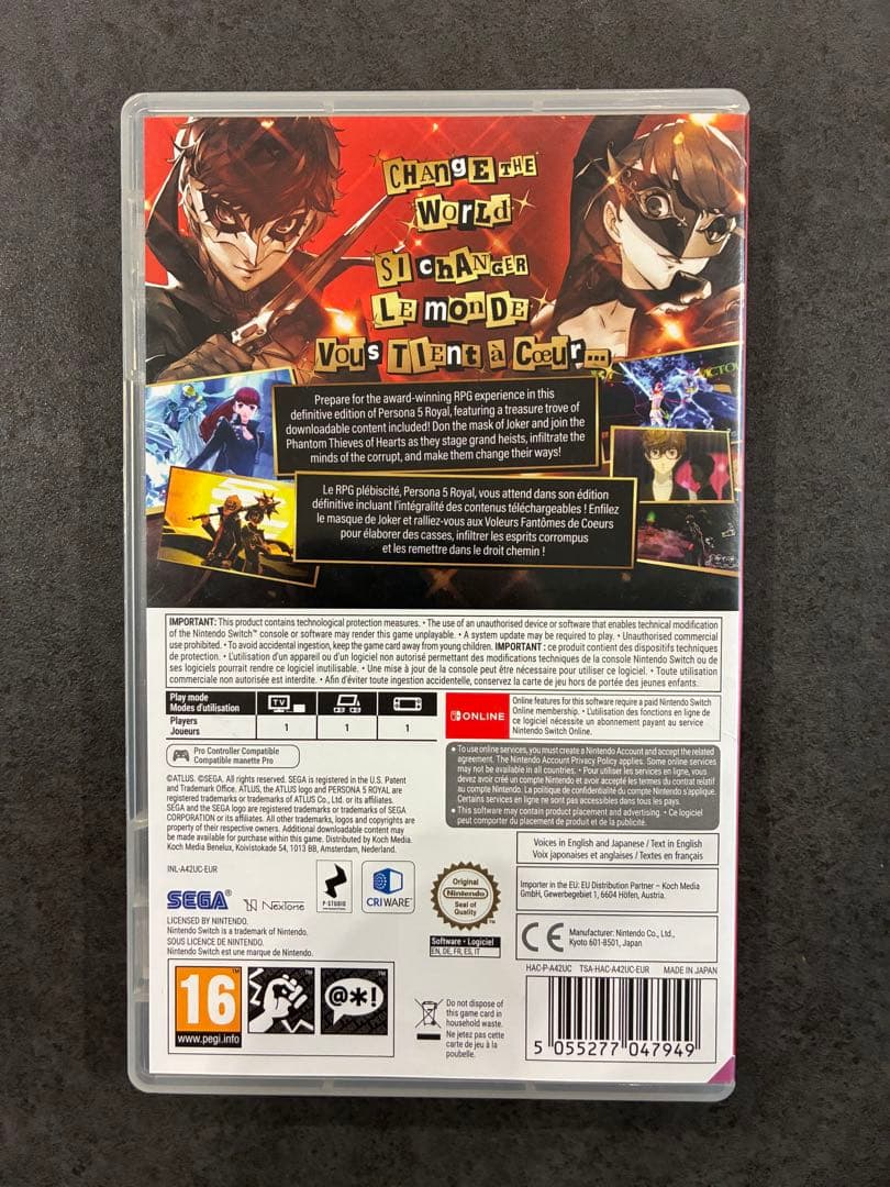 Nintendo Switch Persona 5  for Nintendo Switch