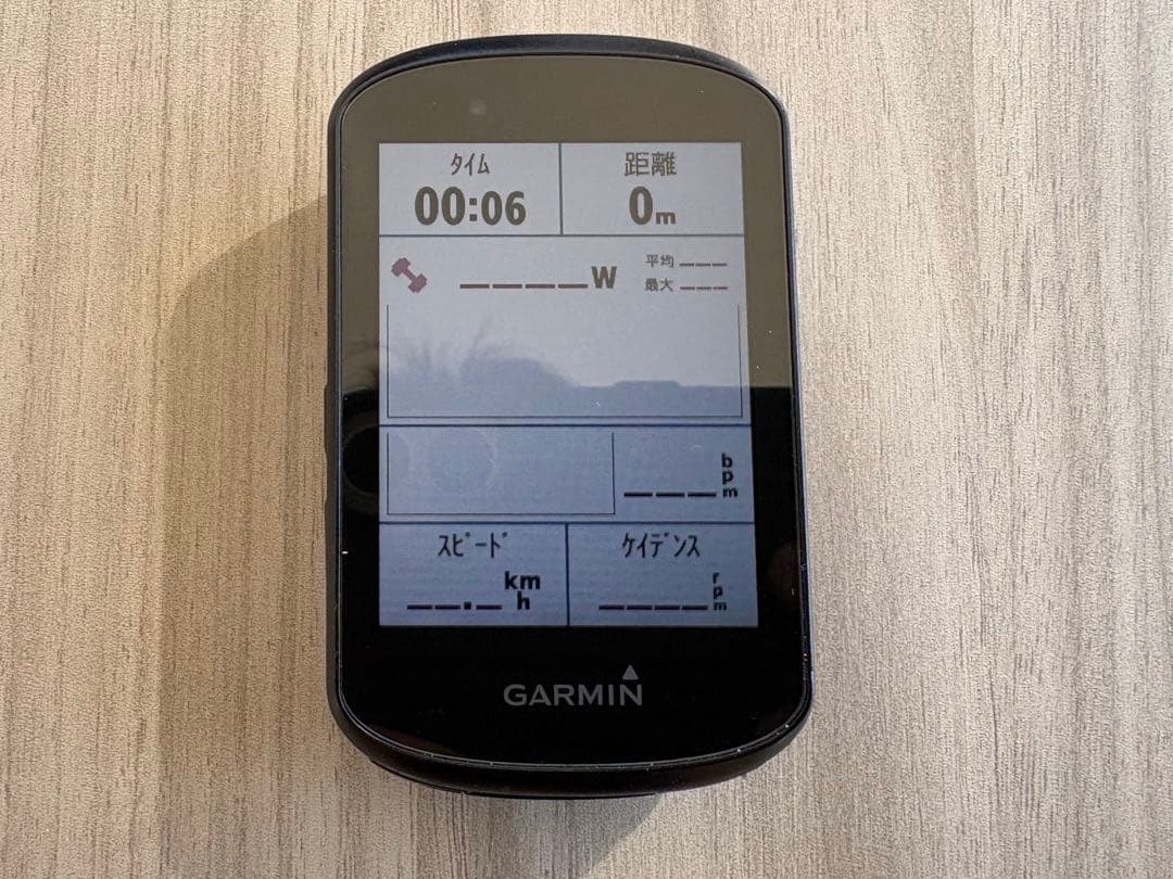 なつ美　GARMIN EDGE 530 サイクルコンピューター本体