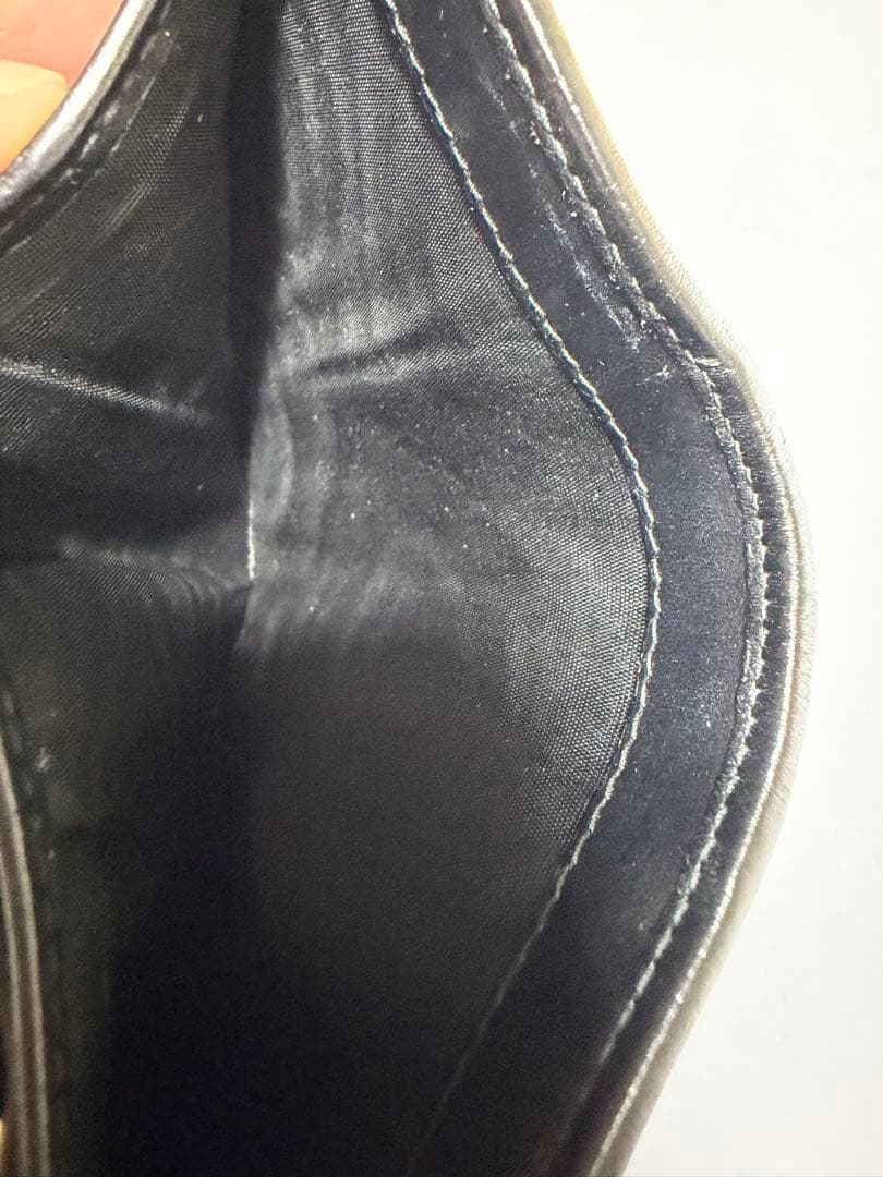 miumiu SOFT CALF BIKER 二つ折り財布