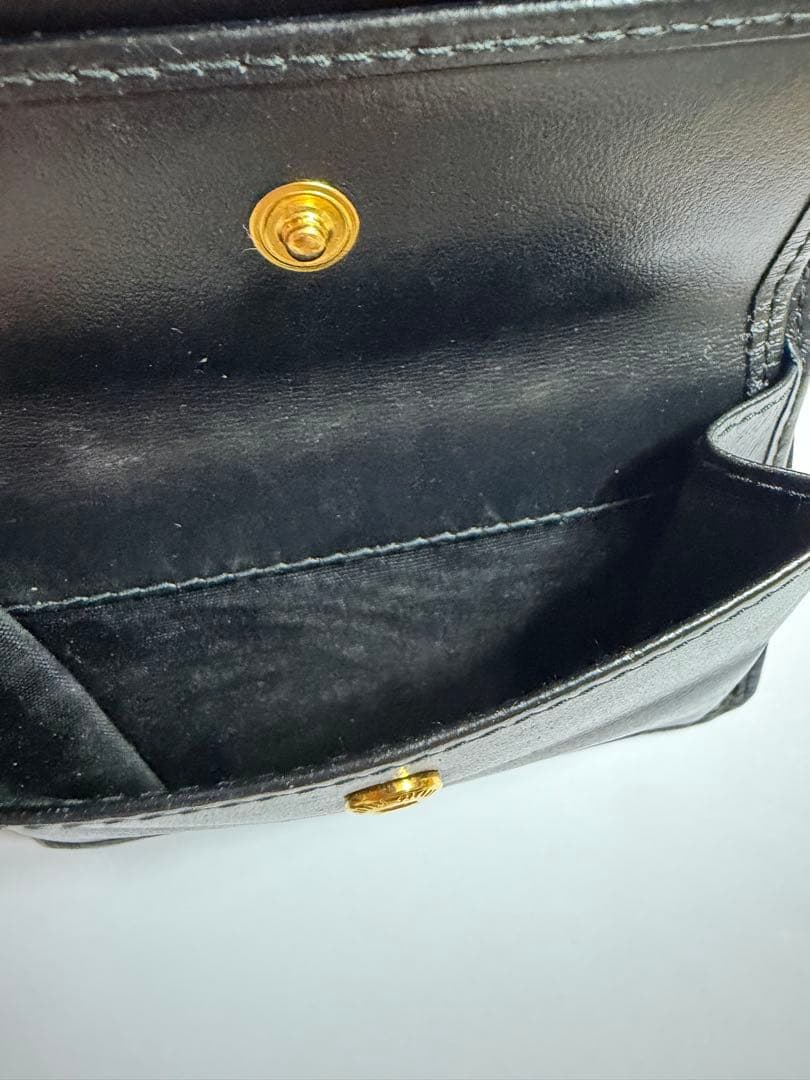 miumiu SOFT CALF BIKER 二つ折り財布