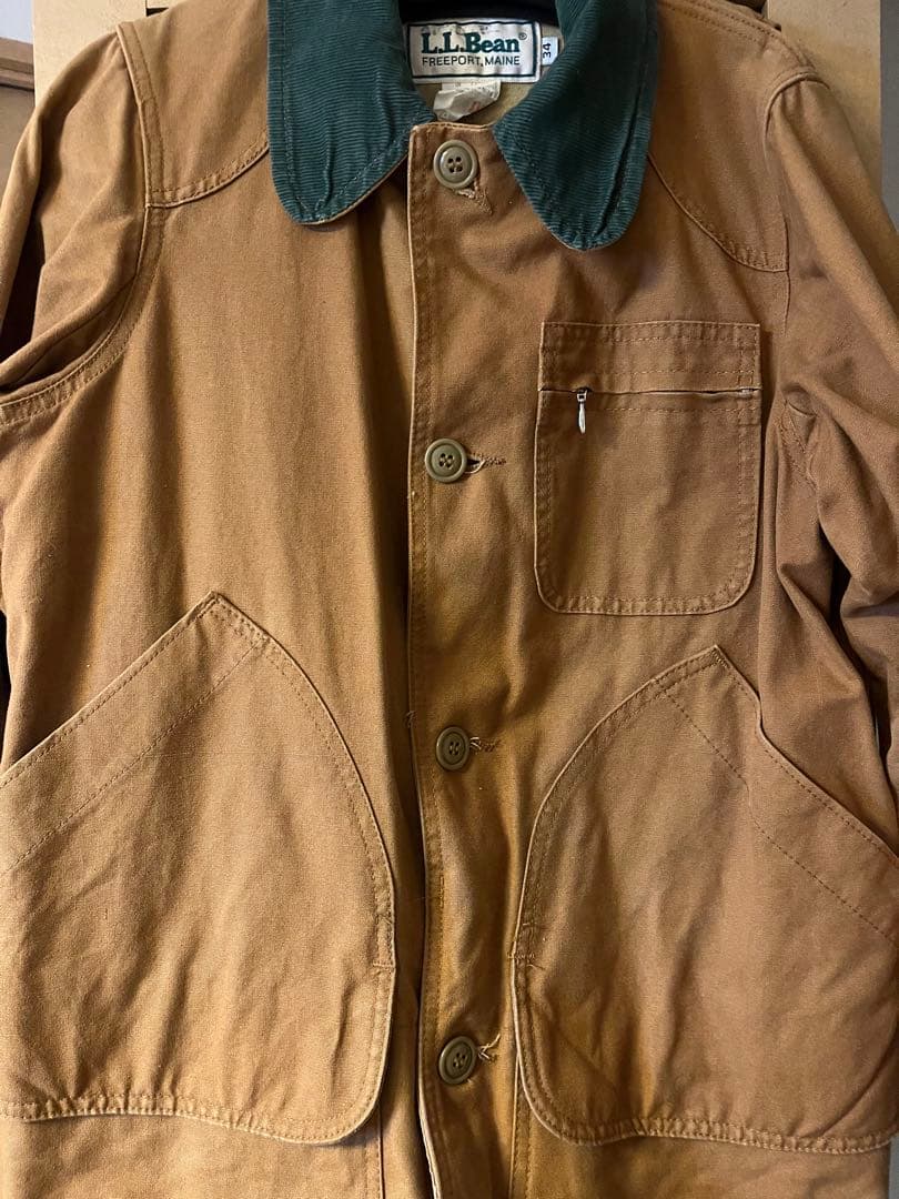L.L.Bean ハンティングジャケット　貴重サイズ　ブラウン・グリーン
