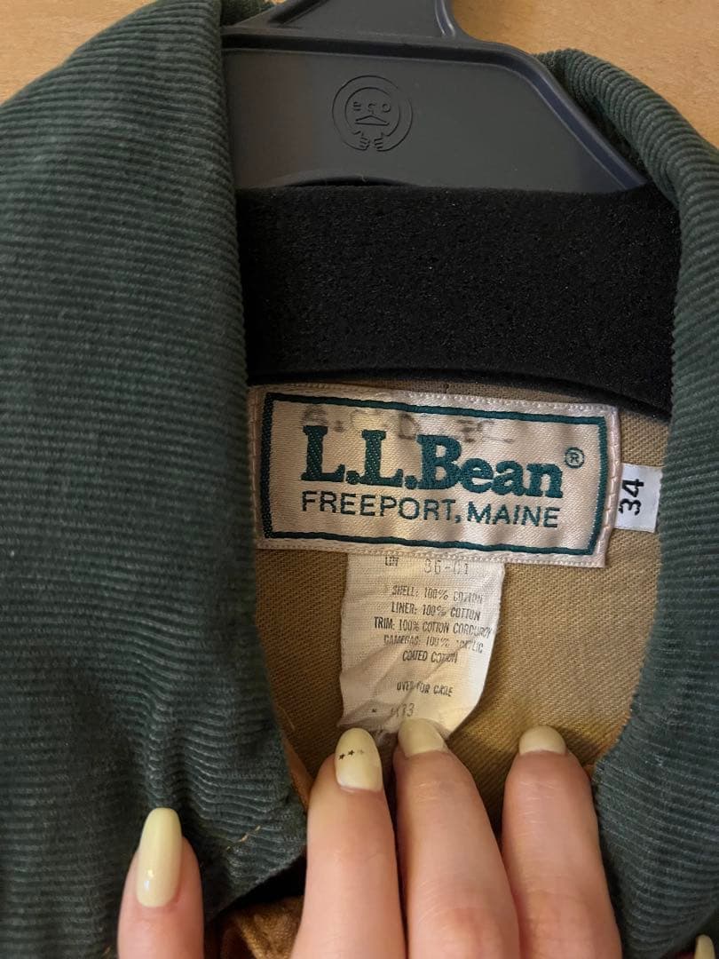 L.L.Bean ハンティングジャケット　貴重サイズ　ブラウン・グリーン