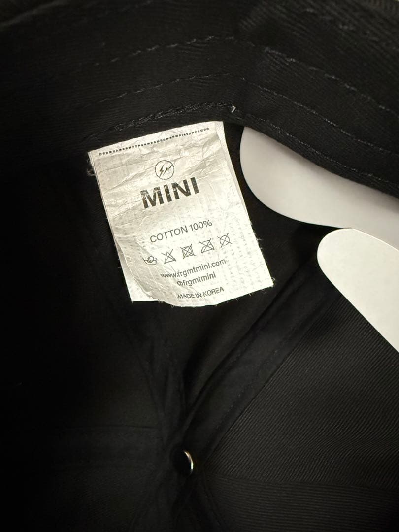 帽子 FRGMTMINI Mini Logo 6 Panel Cap \"Black\"